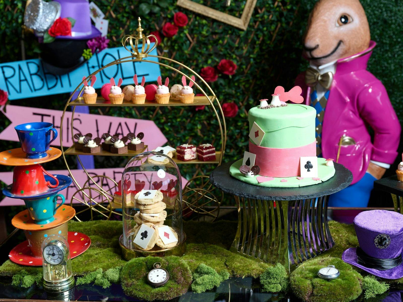 Alice in Wonderland High Tea Buffet