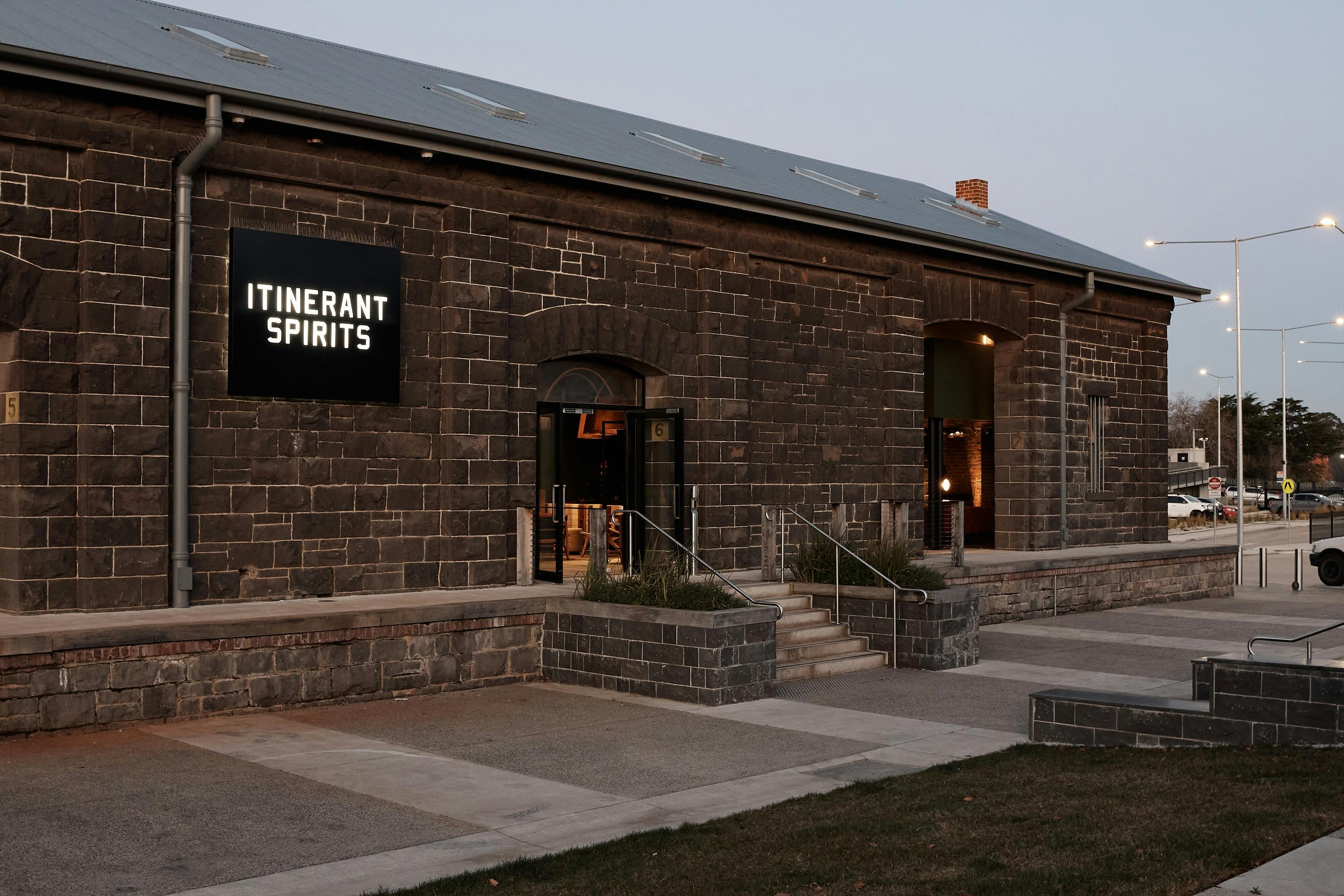 Exterior of Itinerant Spirits