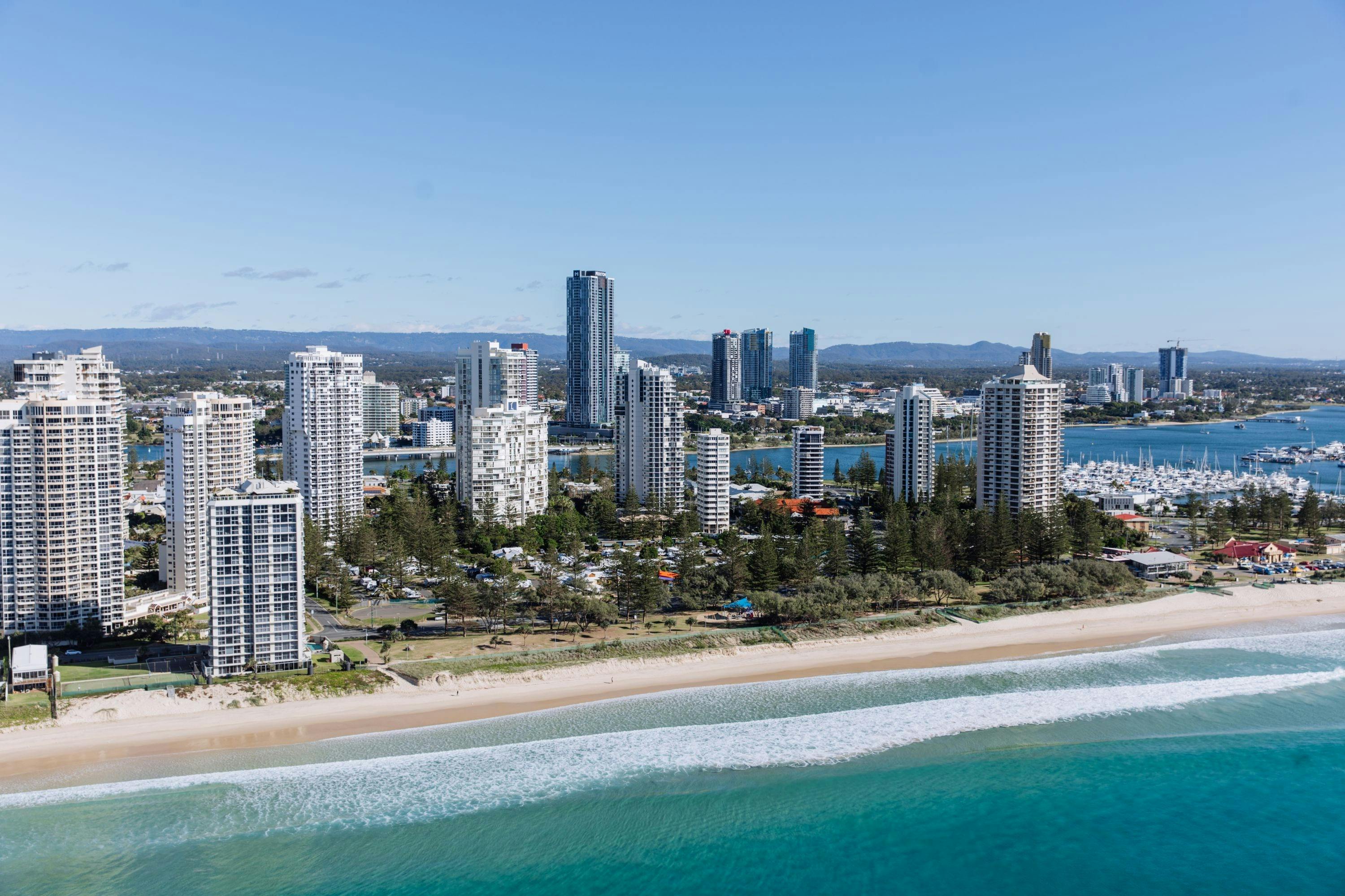 Aerial of Main Beach