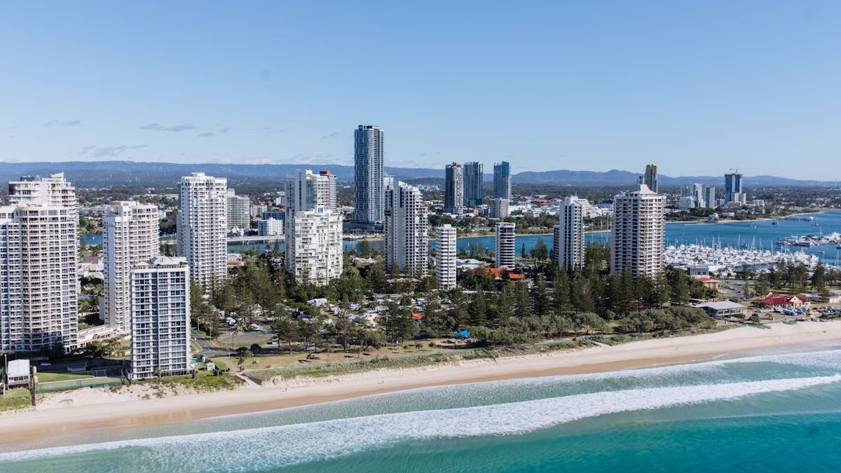Aerial of Main Beach