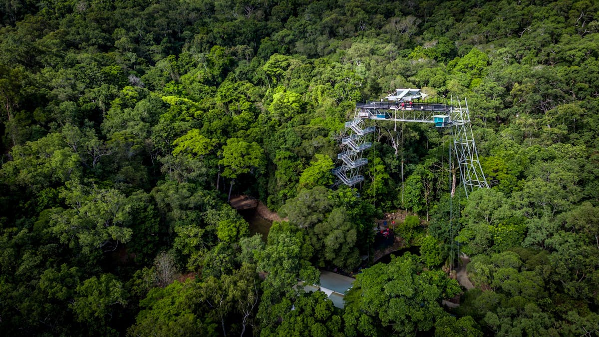 Bugy Tower in the middle of the rainforest