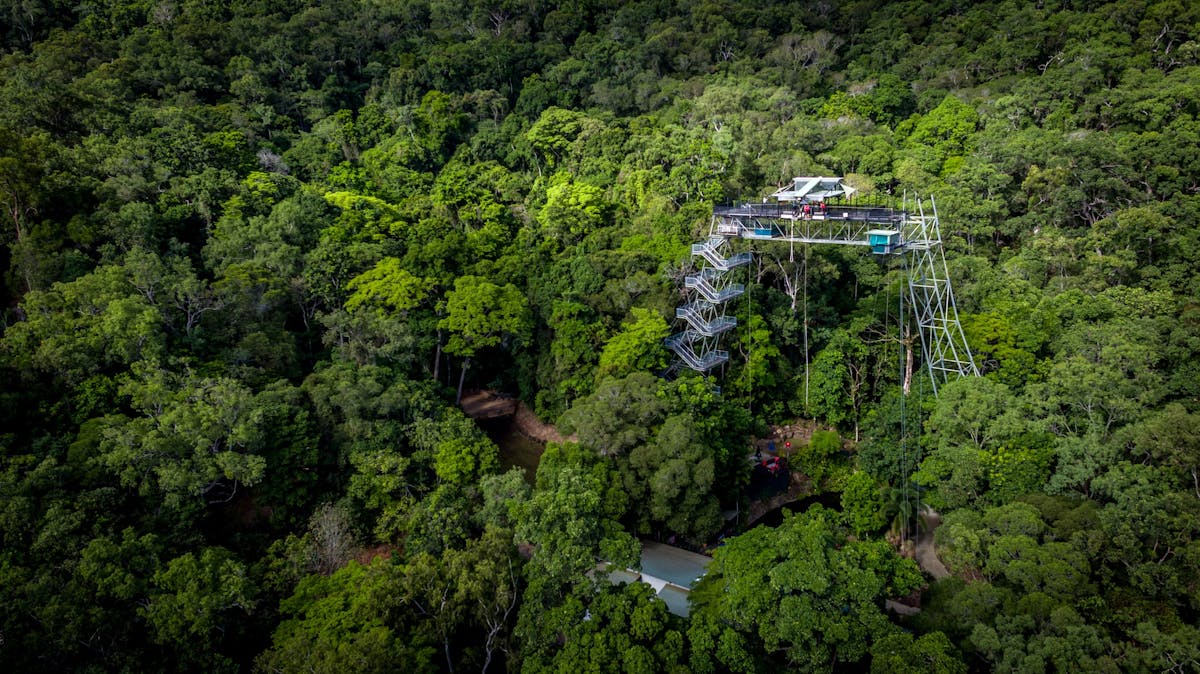 Bugy Tower in the middle of the rainforest