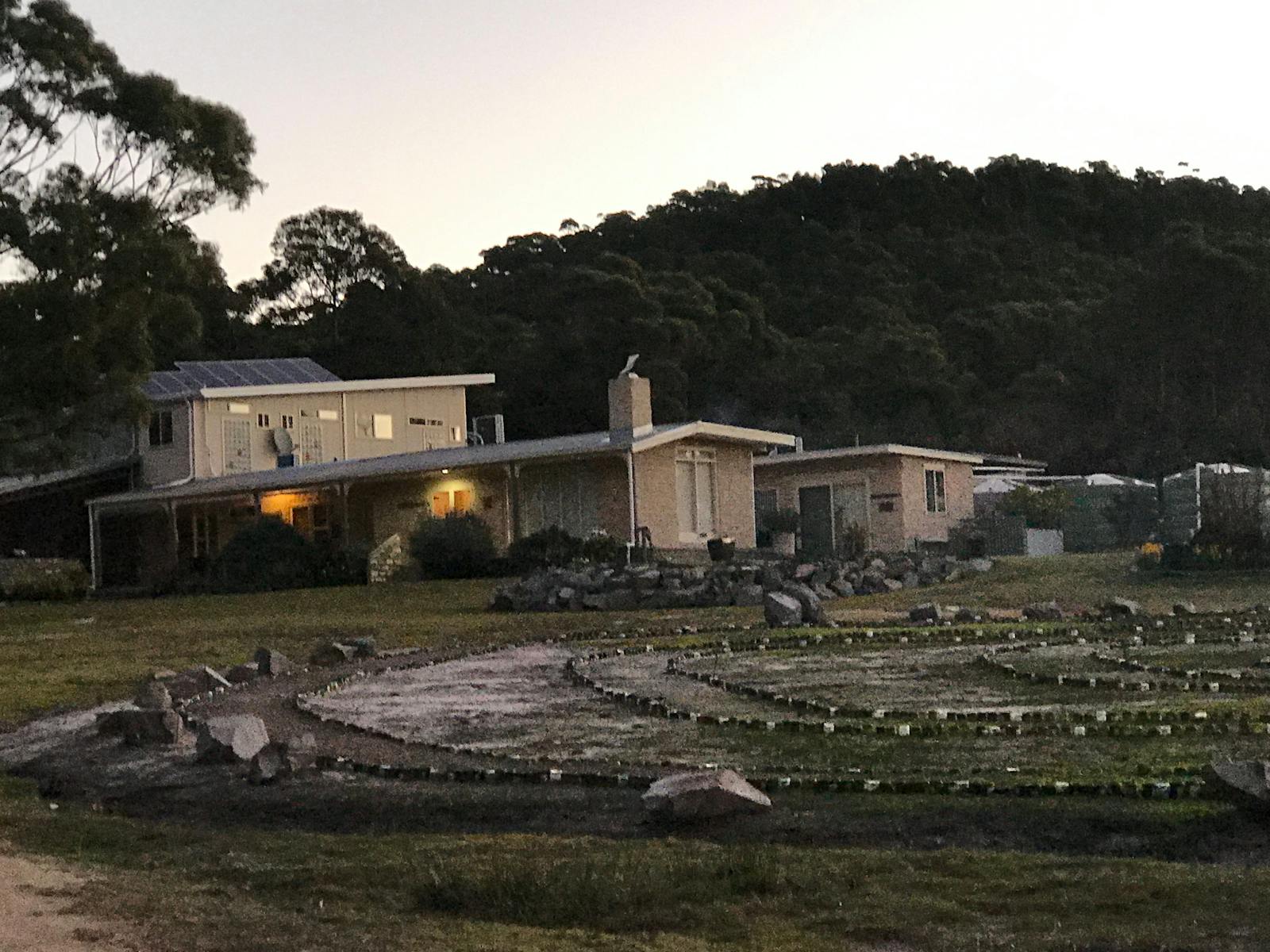 Our lovely accommodation at Badgers Corner Flinders Island