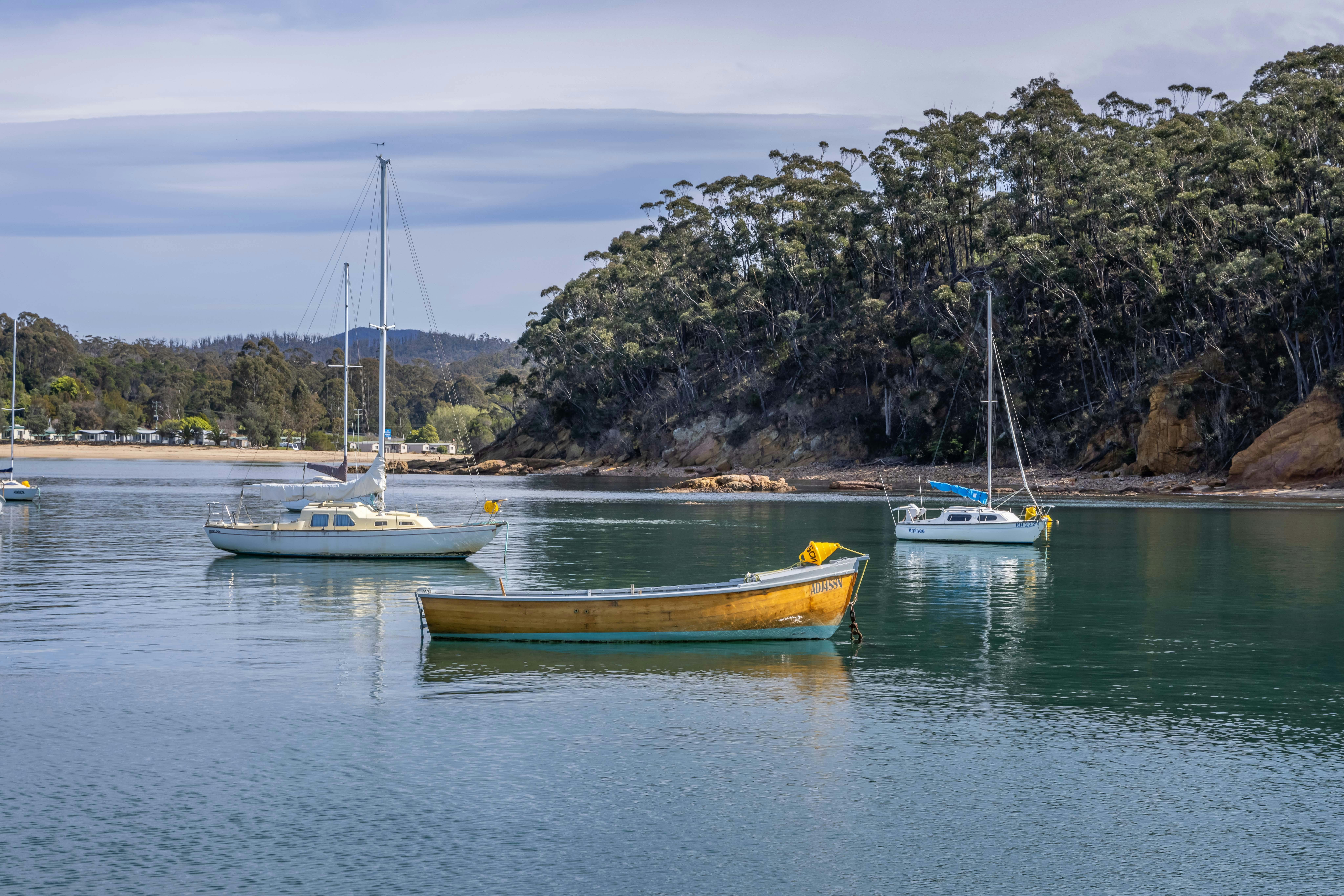Quarantine Bay and Boat Ramp, Eden, Fishing ramp, swimming,  NSW south coast, Sapphire Coast