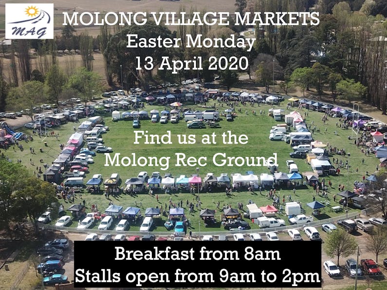 Image of the event 'Molong Village Markets Easter Monday'