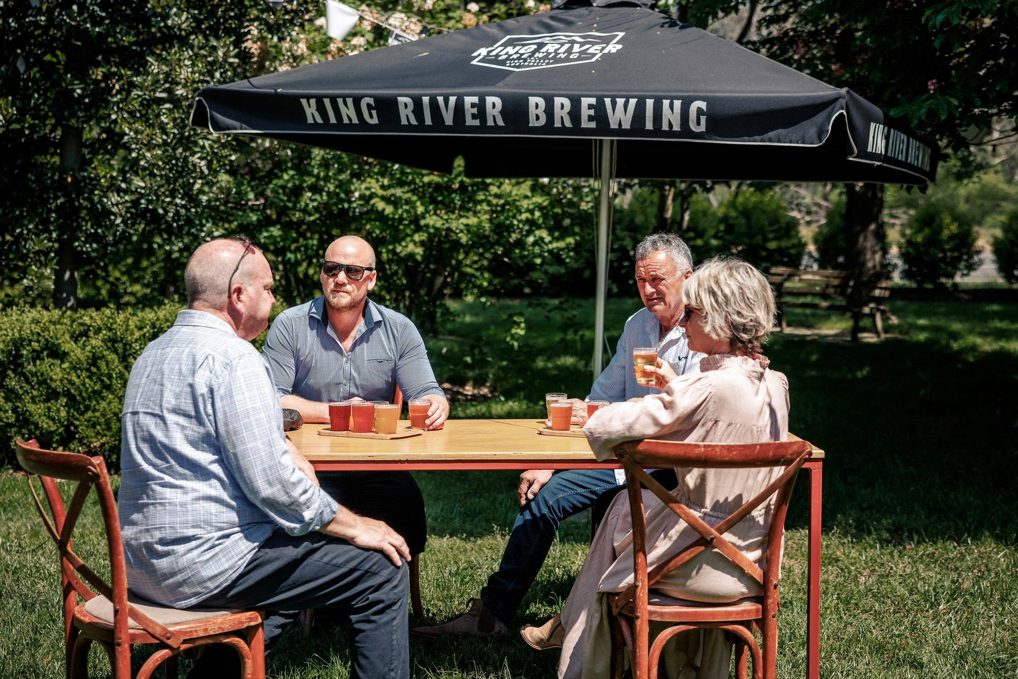 stopping at the King River Estate