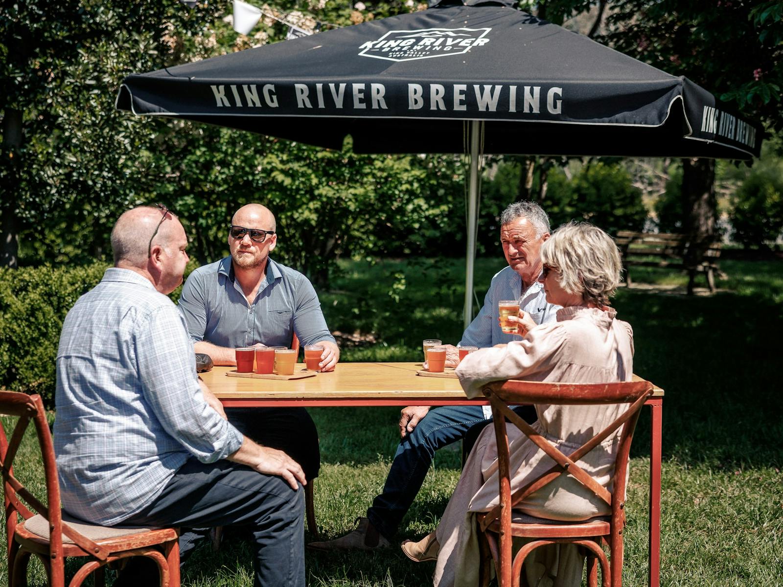 stopping at the King River Estate