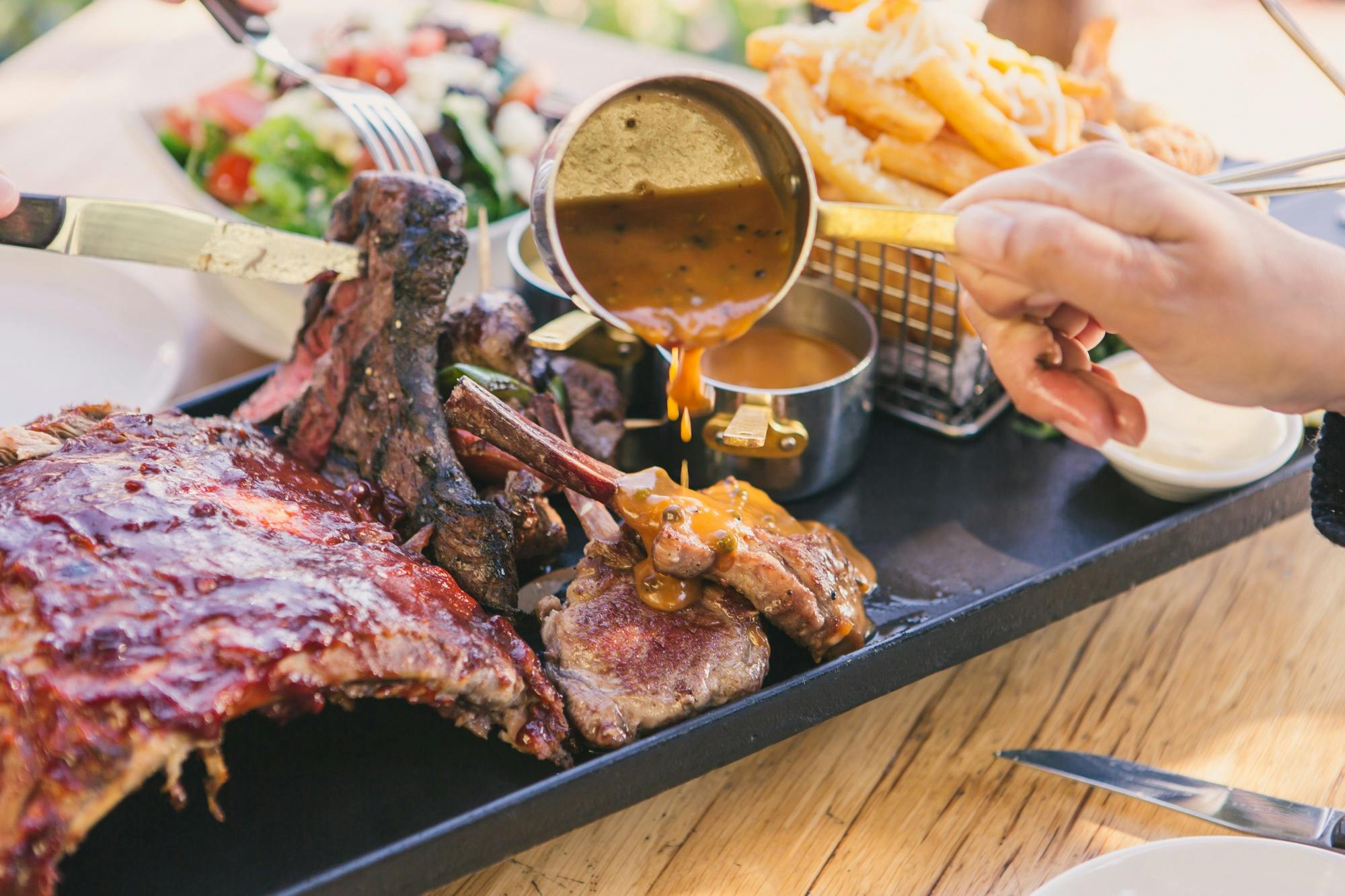 我是安格斯牛排館