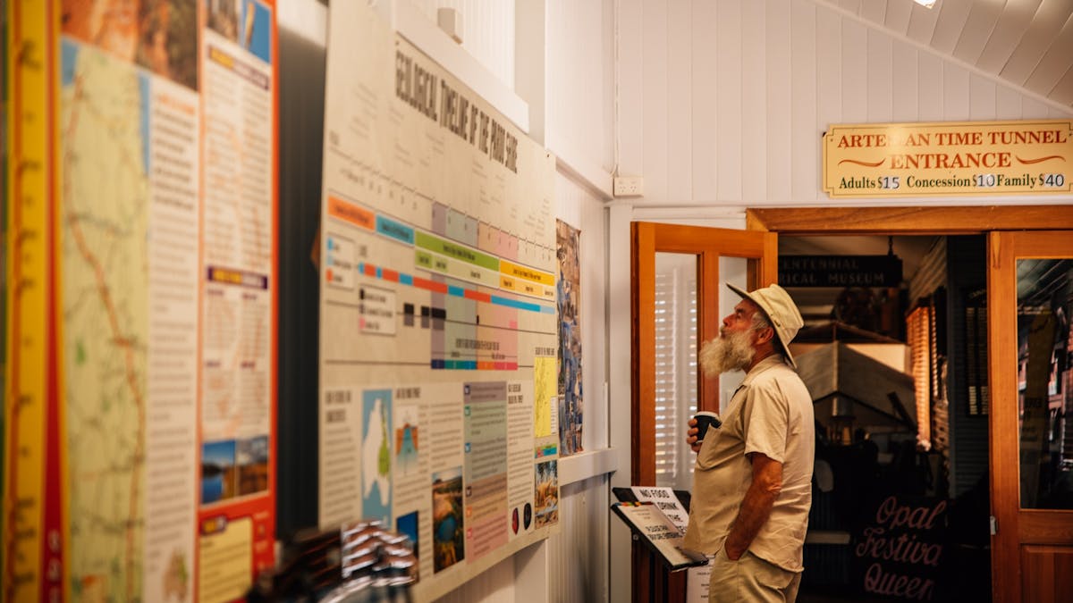 Lots of Information at the visitor information centre