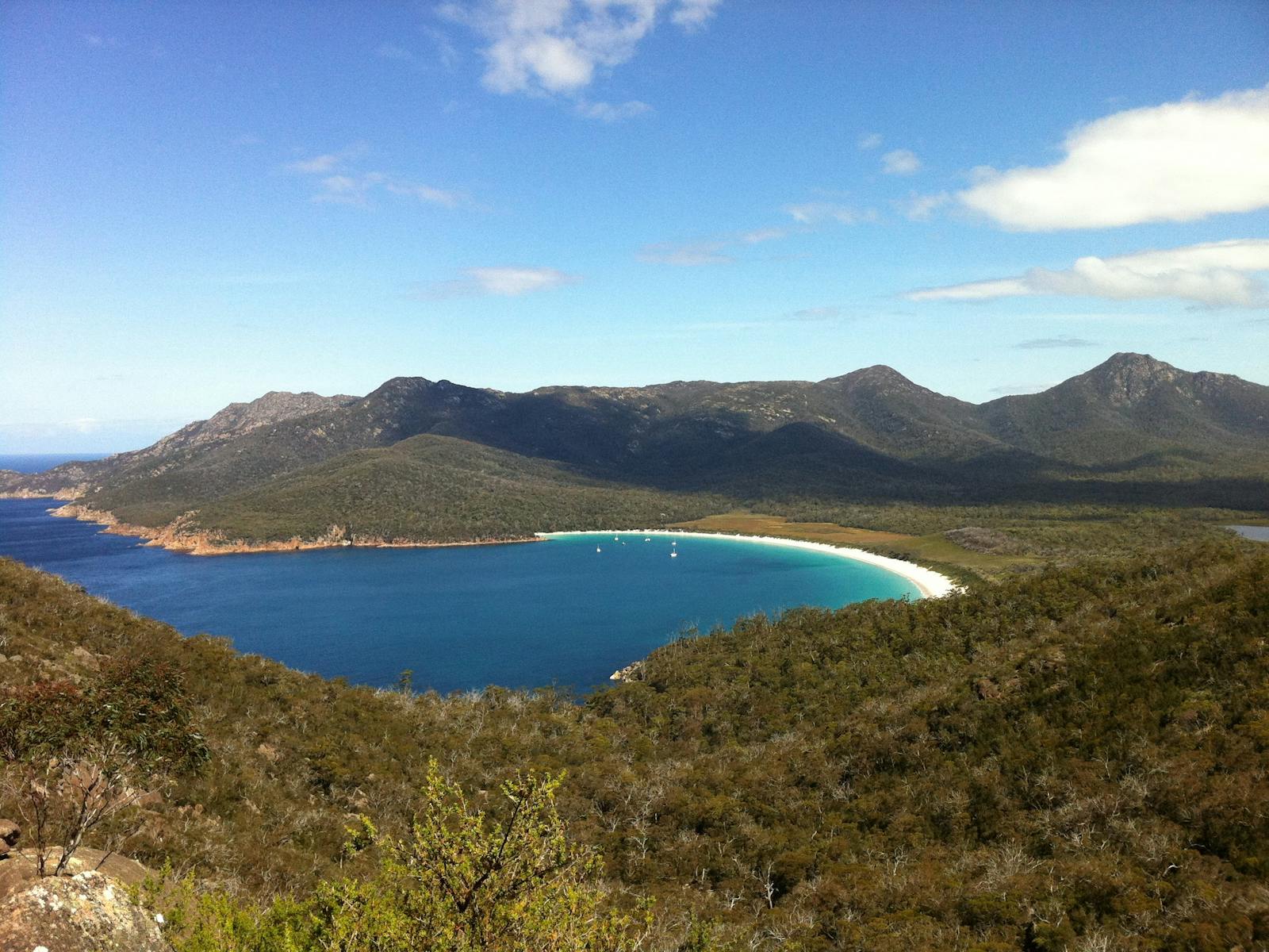 Wineglass Bay in Freycinet National Park