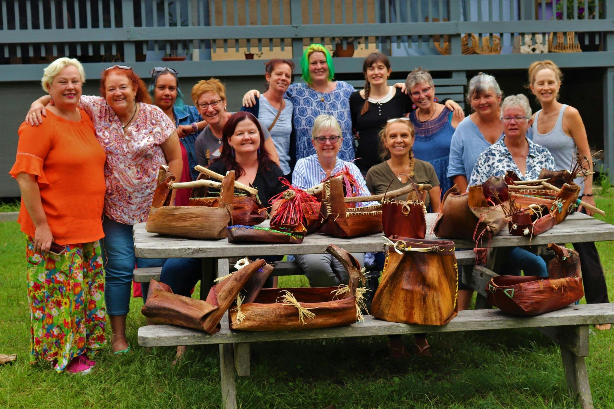 Palm Frond Baskets is one of our favourite practices, so fast to craft and sturdy
