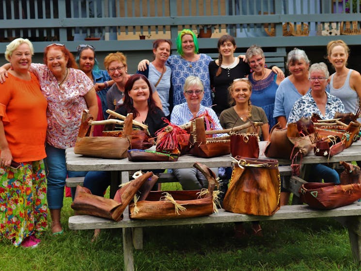 Palm Frond Baskets is one of our favourite practices, so fast to craft and sturdy