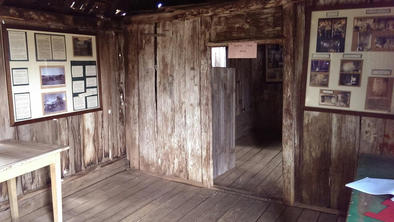 Inside the Early Settlers Hut