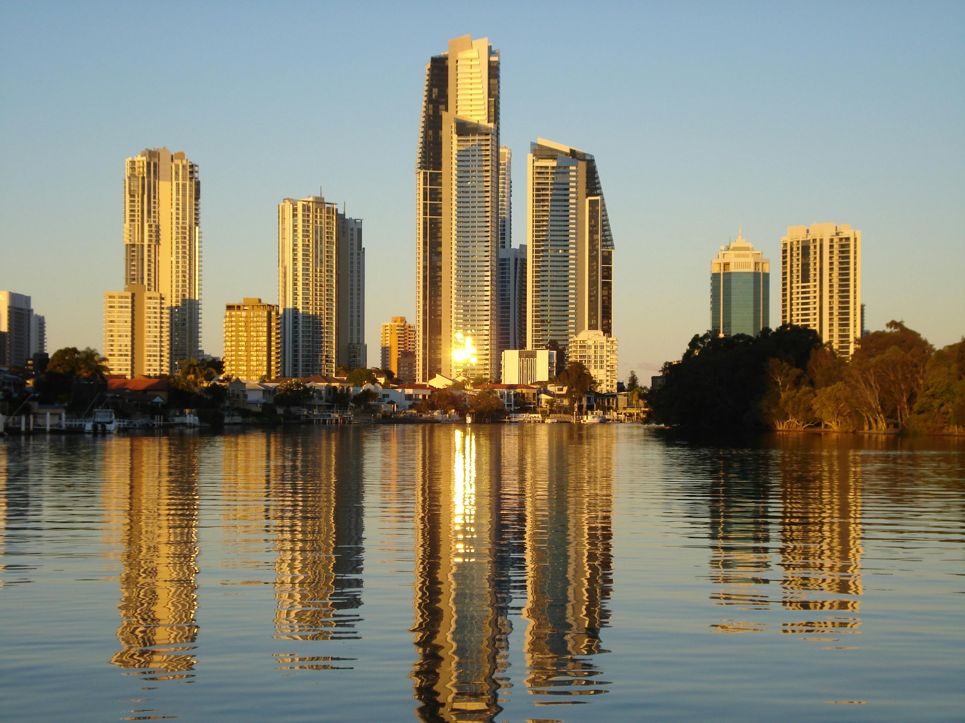 The 1.5 hour cruise takes you through Surfers Paradise