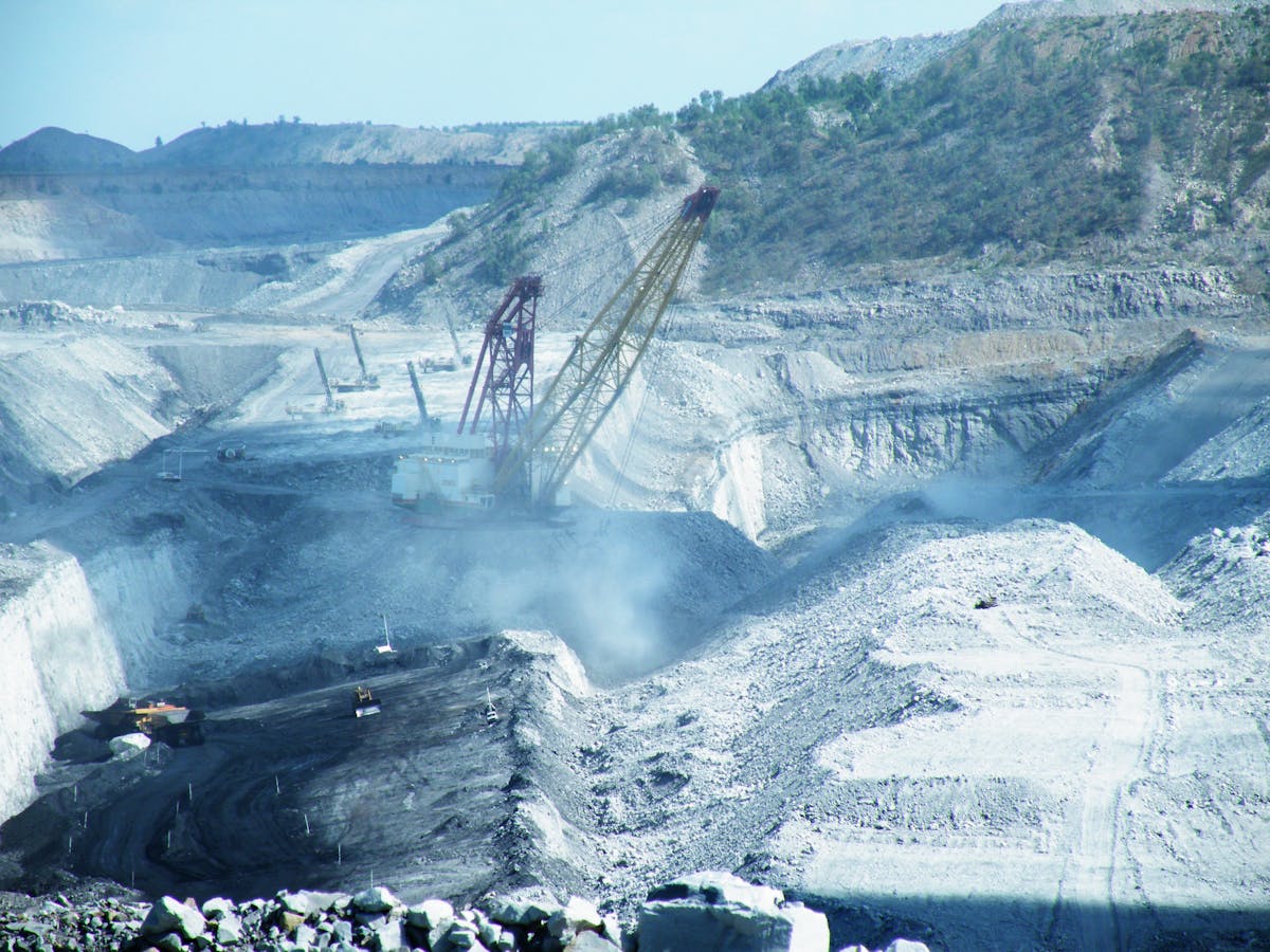 Dawson Mine, Dragline, Moura