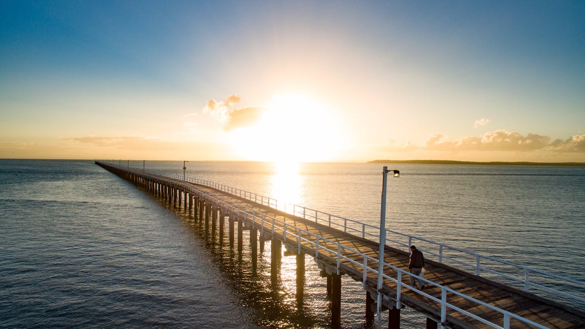 Urangan Pier, Hervey Bay, Queensland.
