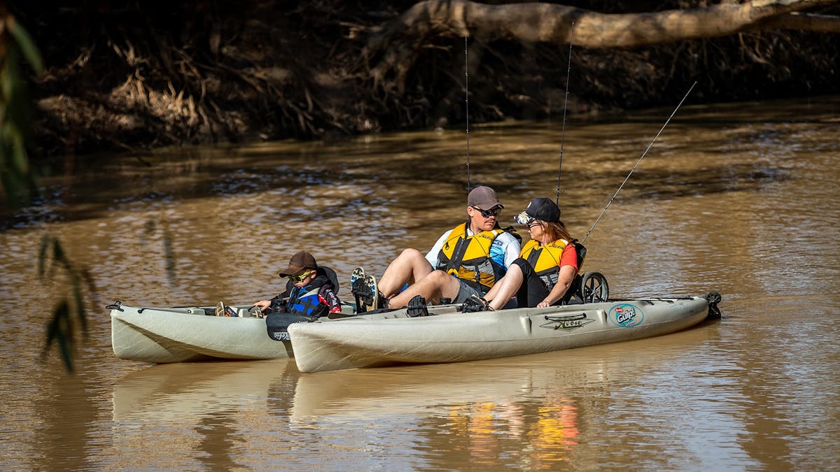 Kayaking in Bollon