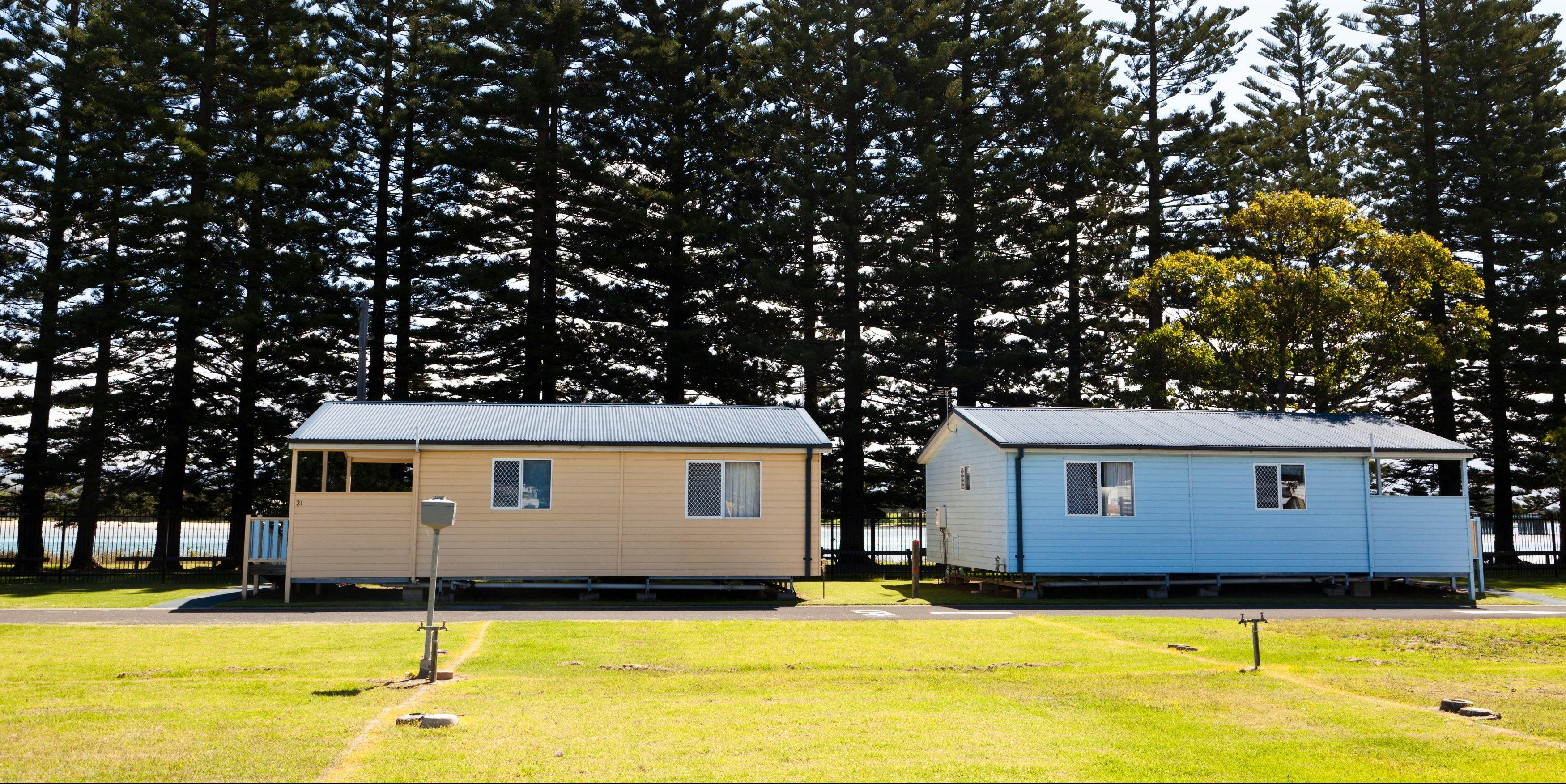 Drive Through Powered Caravan and Camping Site