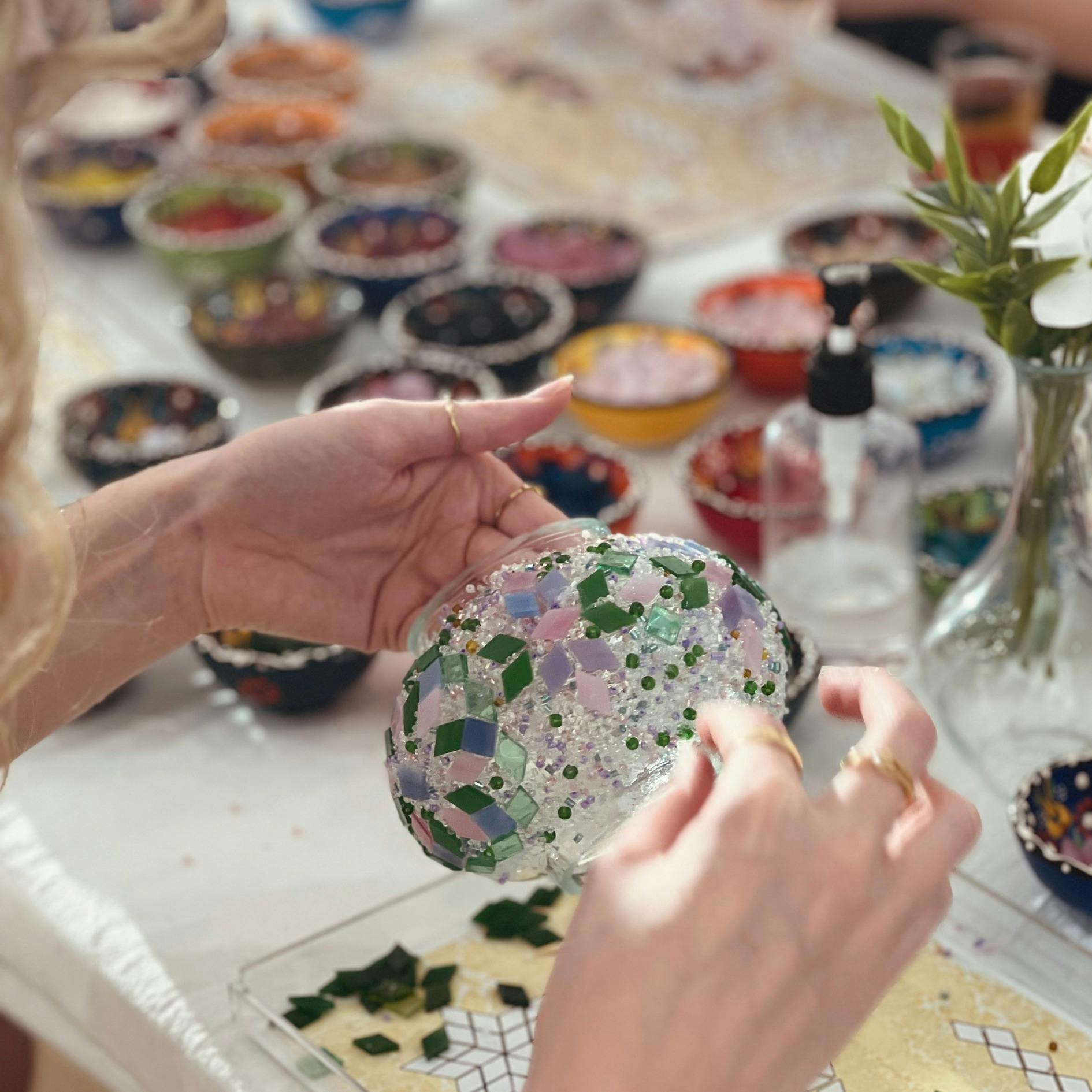 Turkish Mosaic Lamp Class Sydney