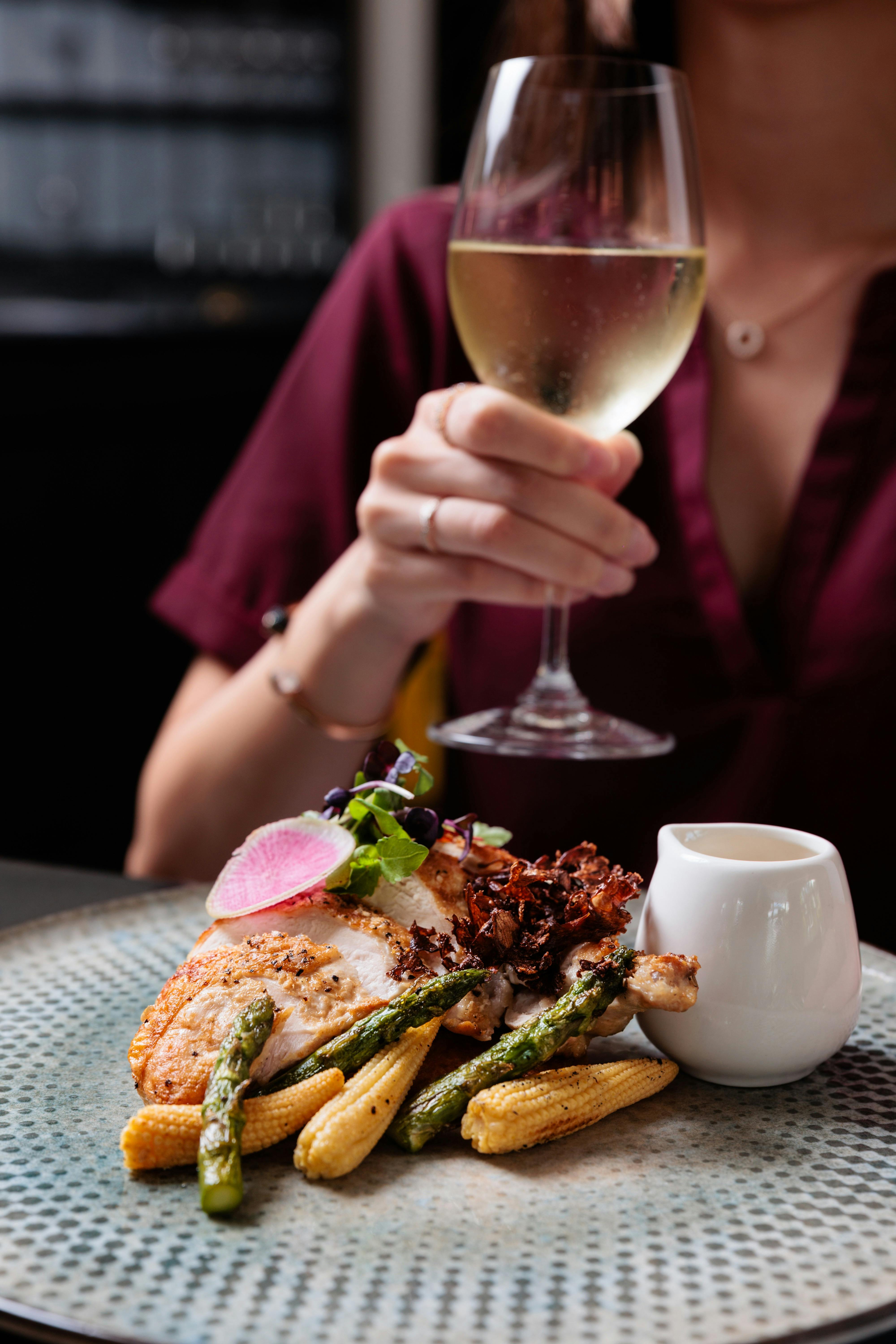 A meal in The Fireplace