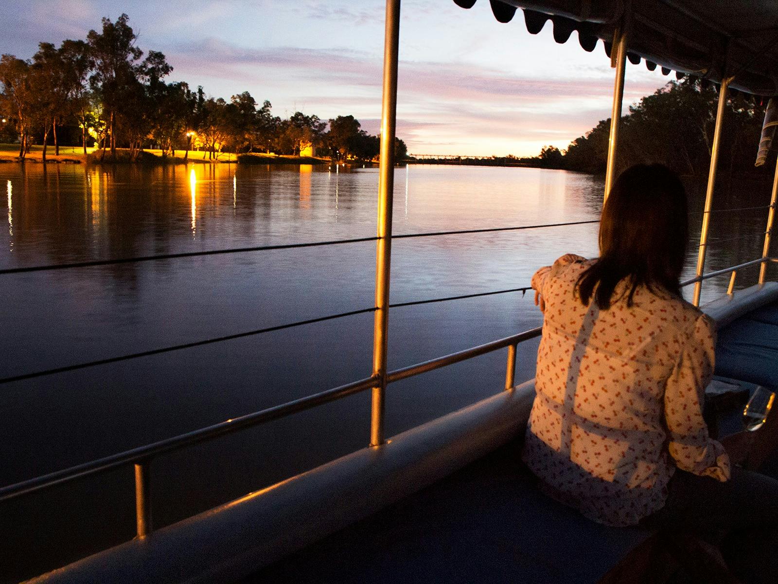 Sunset on the Balonne