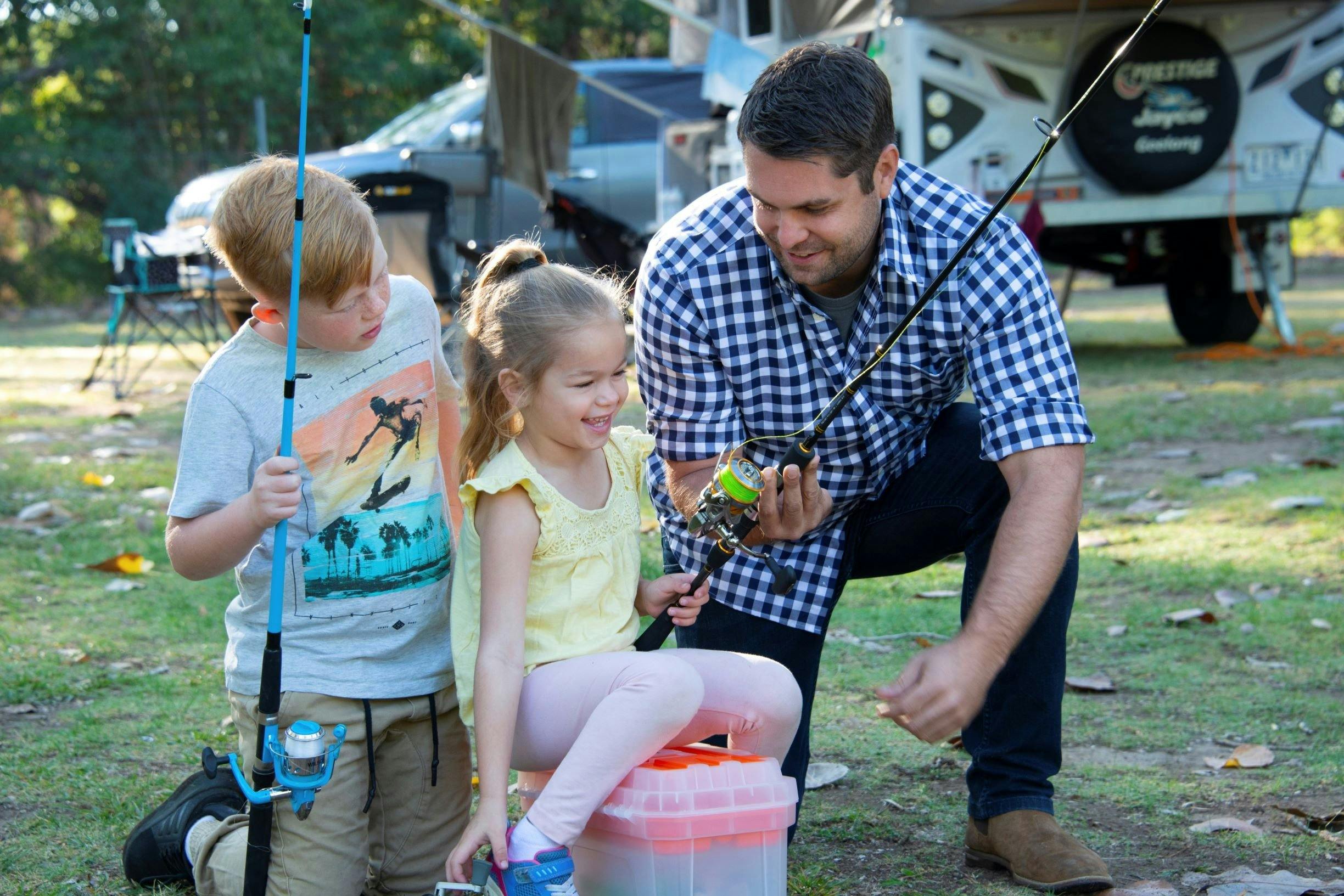 Fishing with the kids