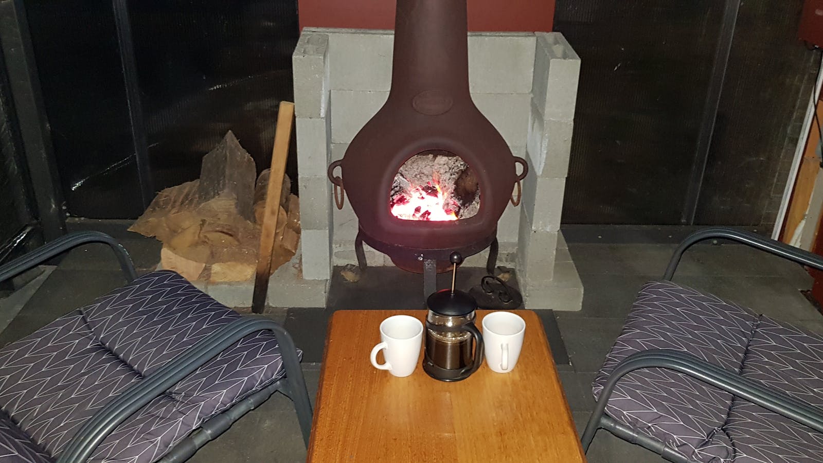 Cozy Chiminea