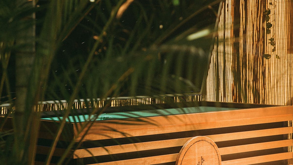 timber plunge pool