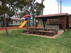 Dylene Holiday Park BBQ area & Playground