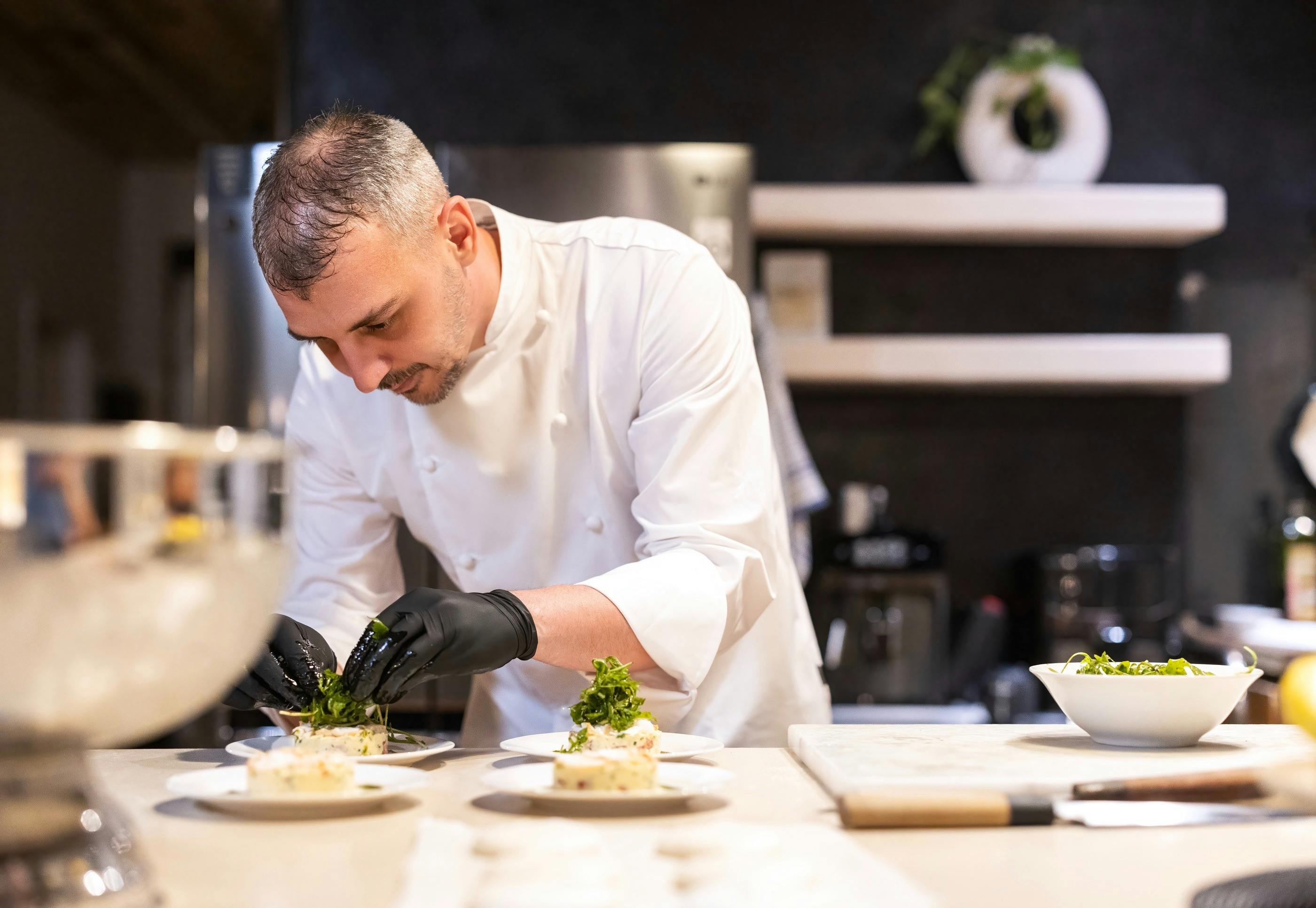 Michelin-chef curated canapes