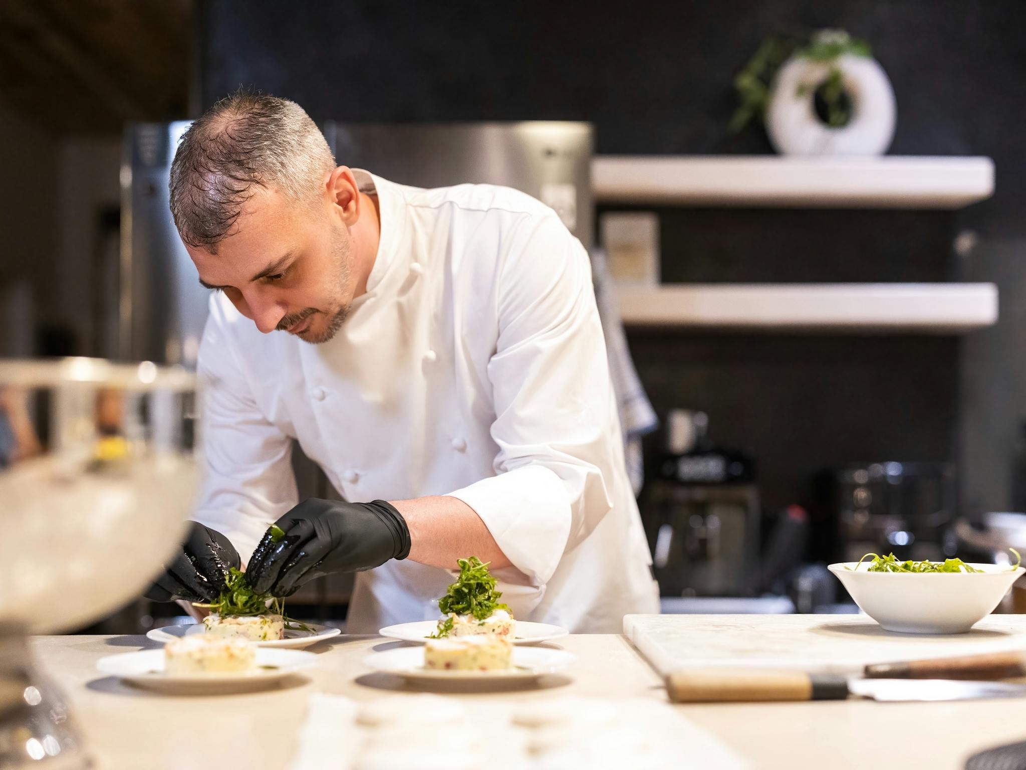Michelin-chef curated canapes