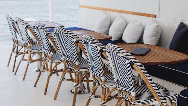 Lounge in luxury on the lower deck