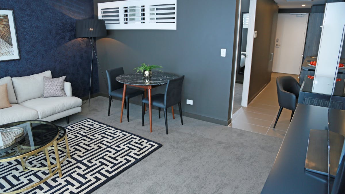 Studio & 1 Bedroom Apartment style Living Room