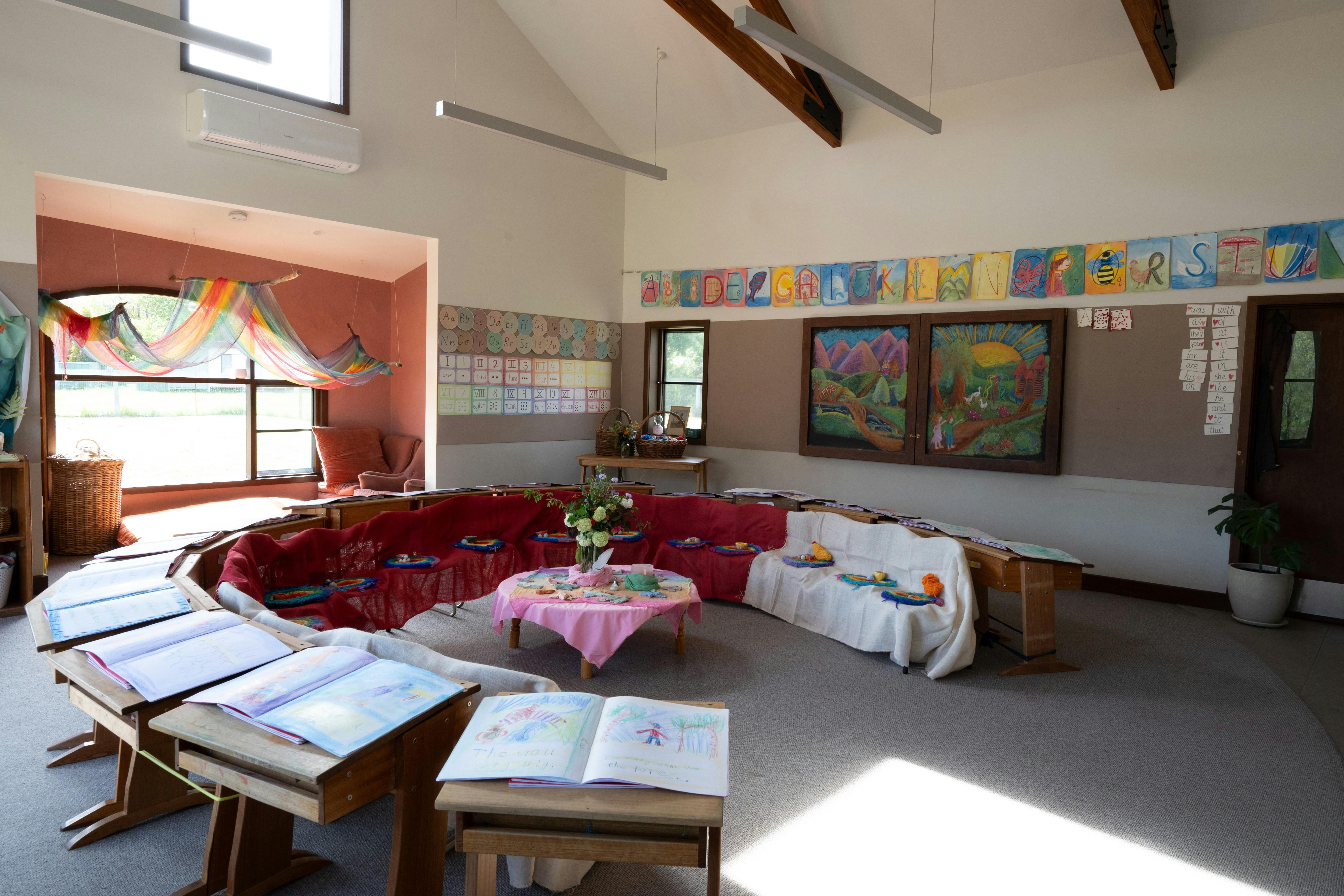 Mansfield Steiner School's beautiful Class 1