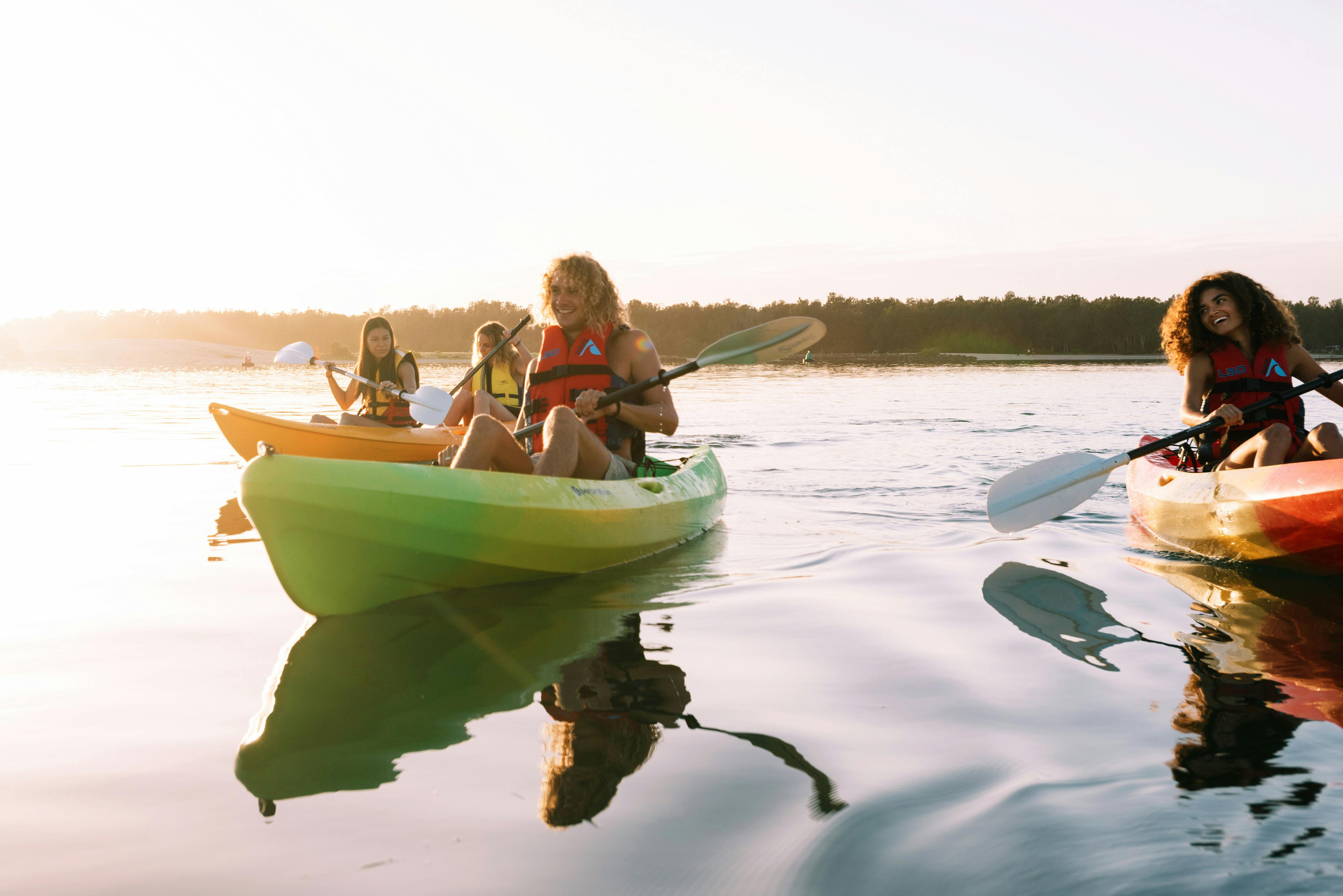 Kayak hire with JetBuzz Watersports