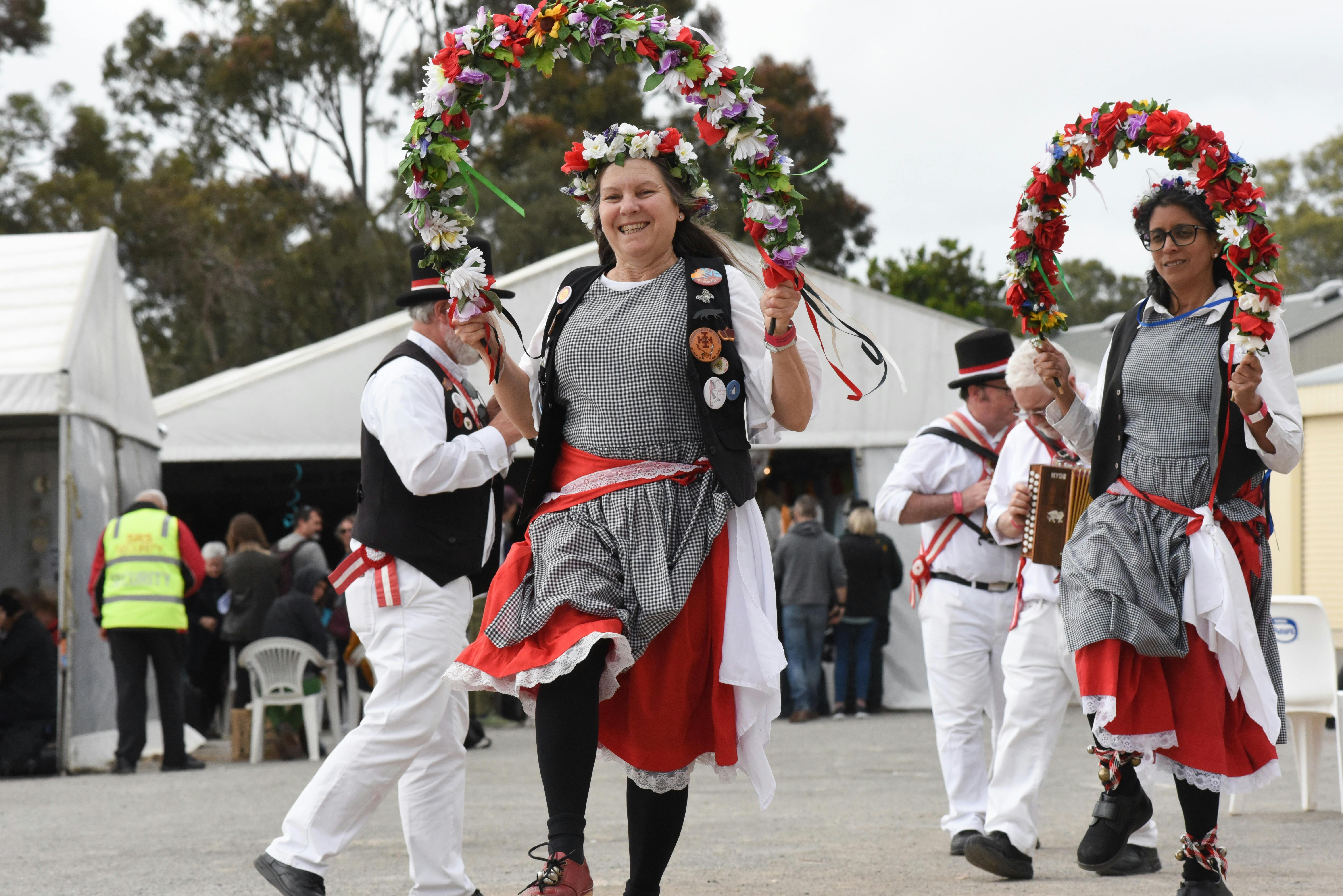 Female Morris Dancers
