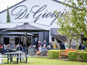 guests gather at DiGiorgio Family Wines