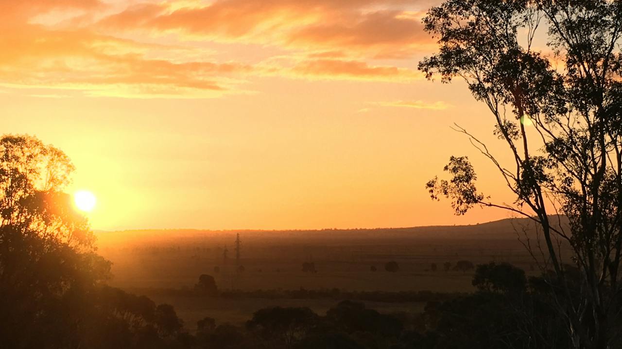 Sunset skies at Days Lookout