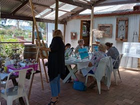 Paint and Sip Art Class for beginners