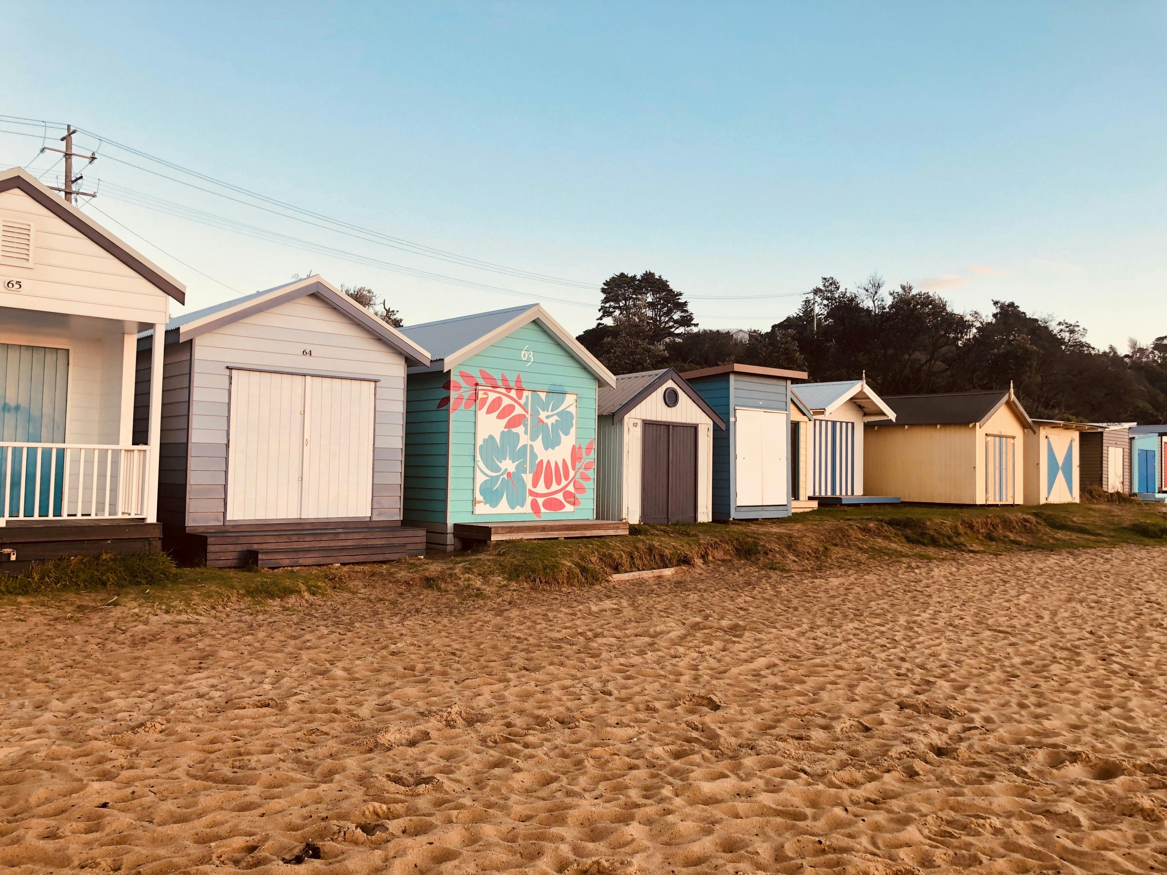 Mornington Peninsula Bathing Boxes