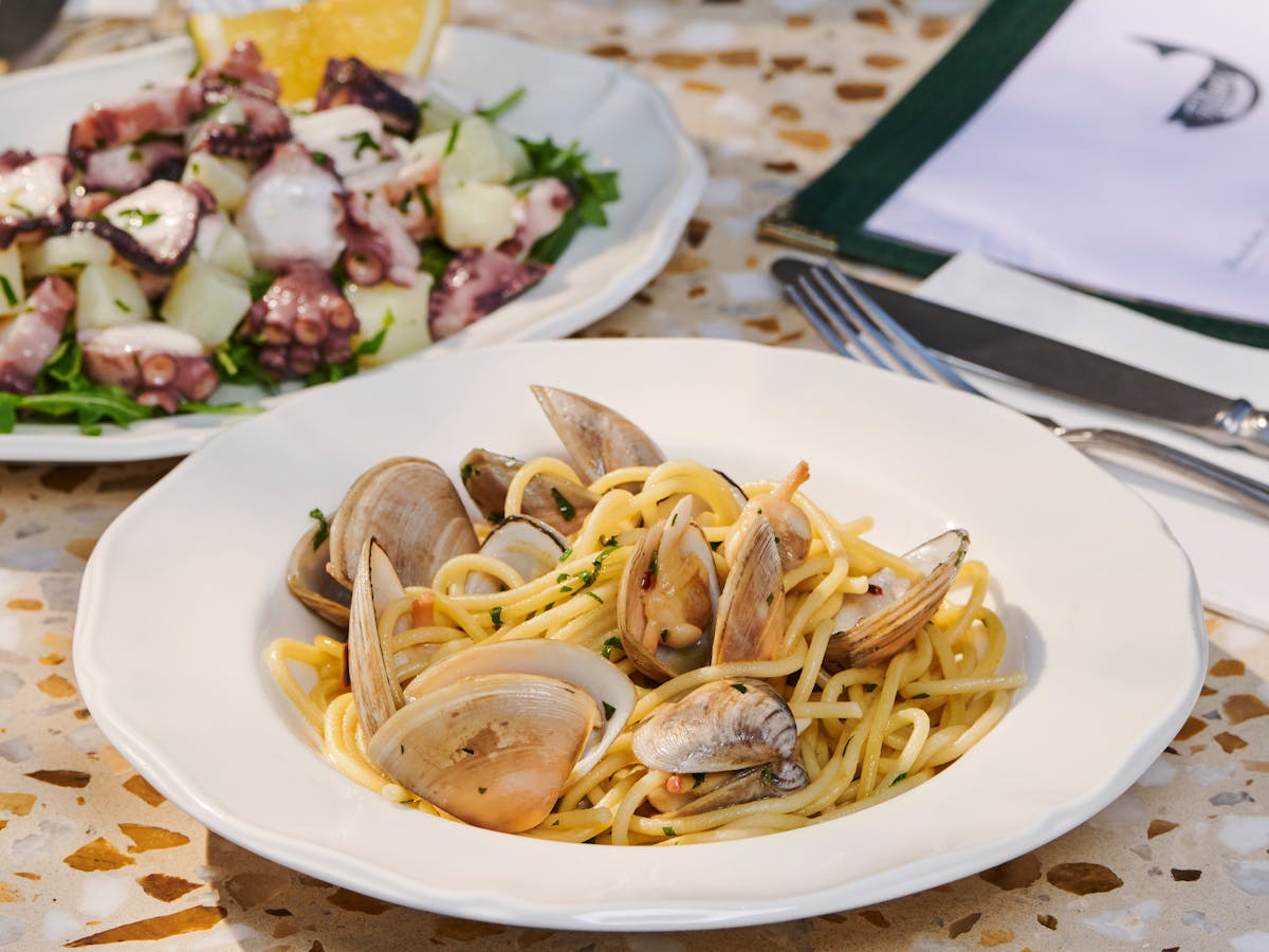 Spaghettoni alle vongole