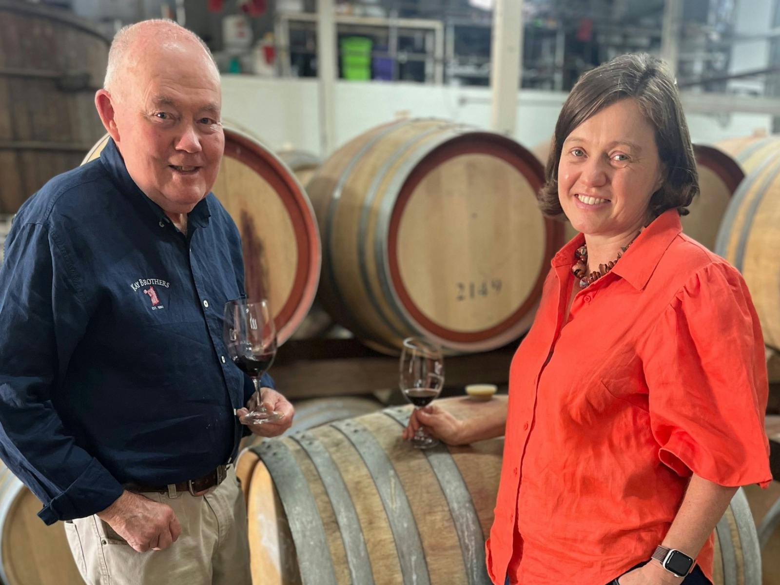 SummerVines: Guided Tour and Summer wines at Kay Brothers