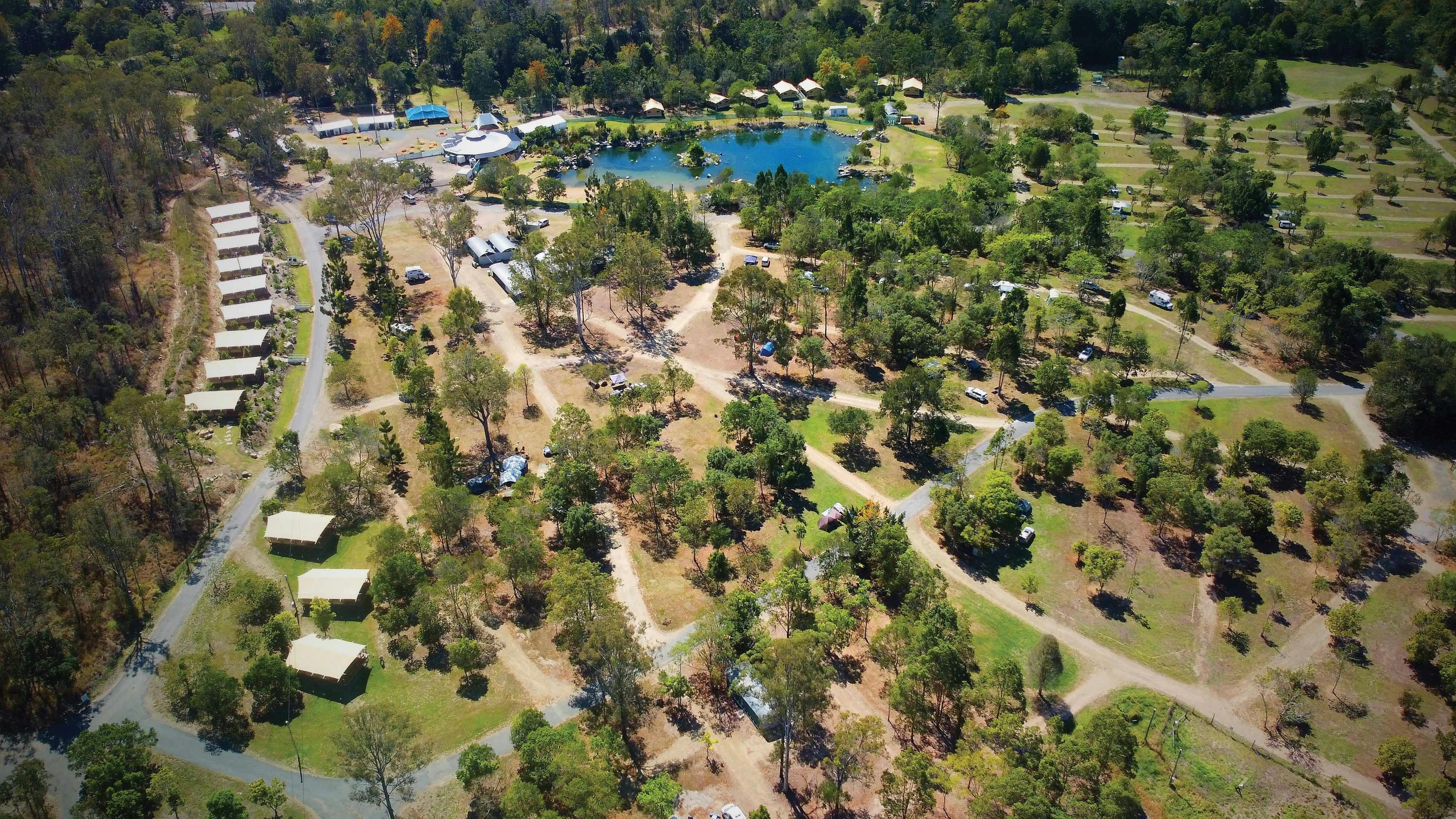 Picture of Camping a Lake Gkula