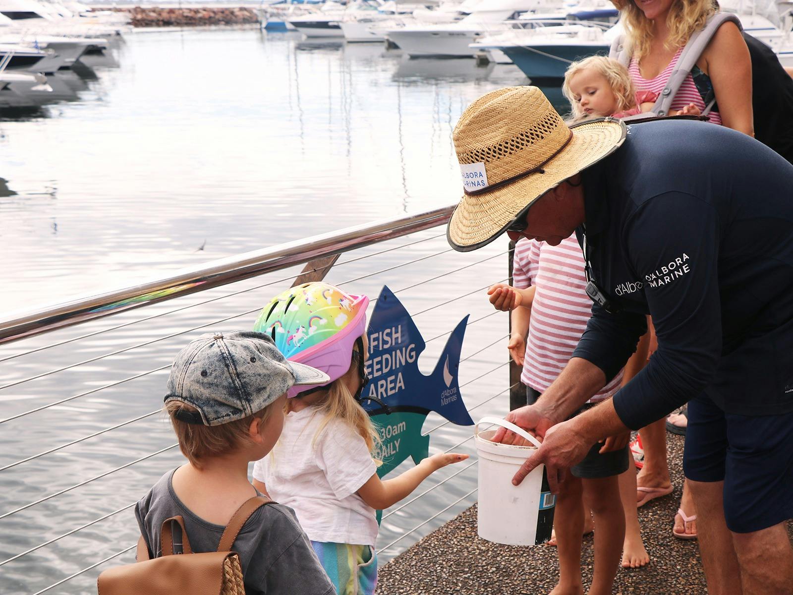 Fish Feeding Daily @10:30 am