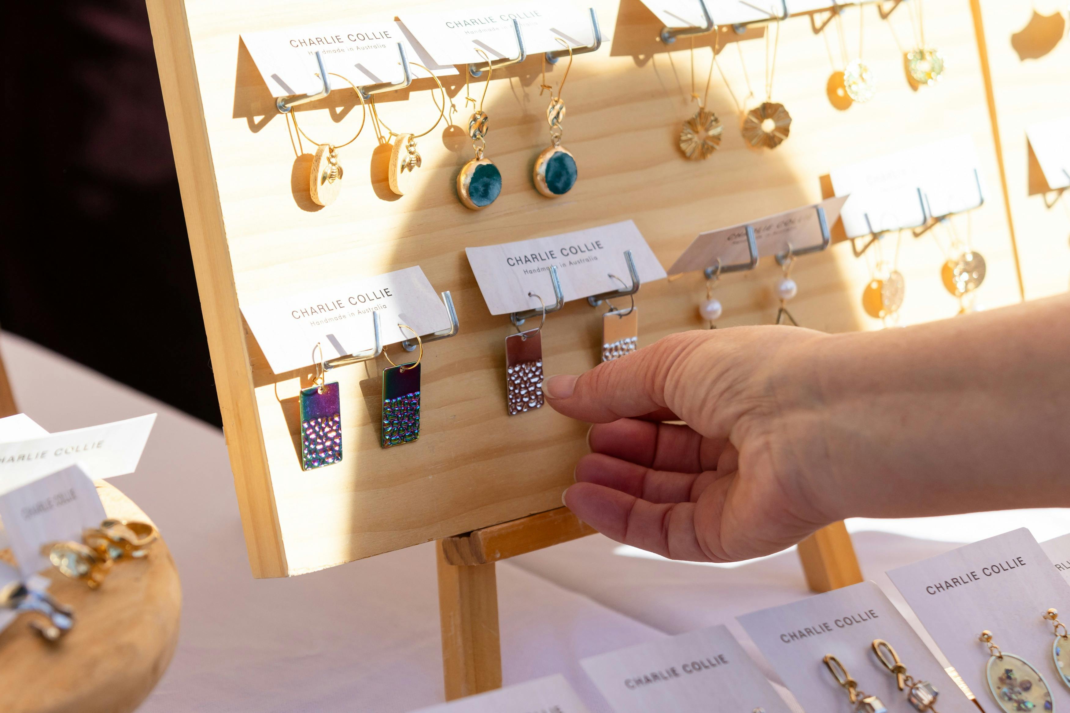 Jewellery at The Little Burley Market