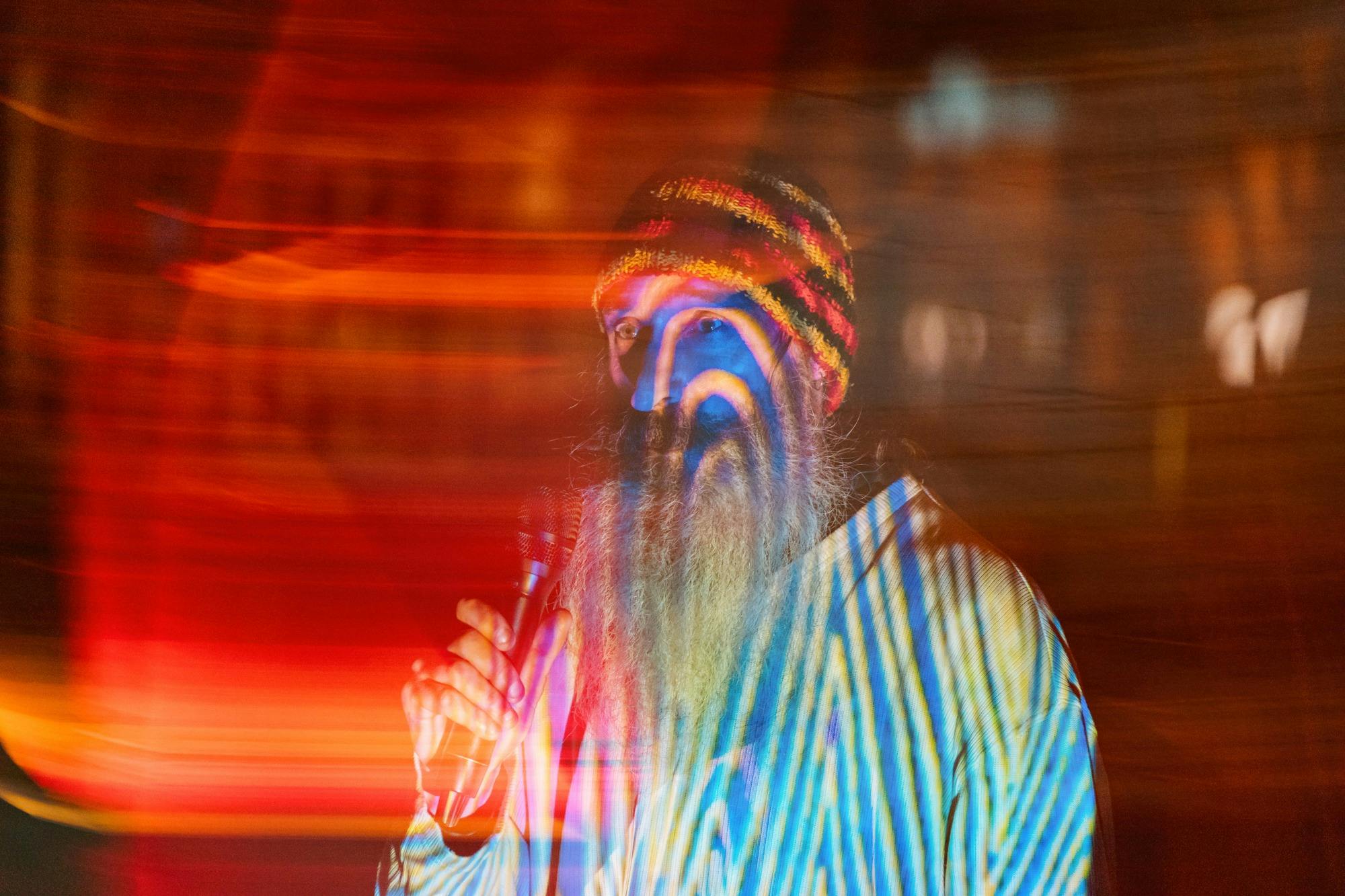 Uncle Colin Hunter at the Yalinguth launch event