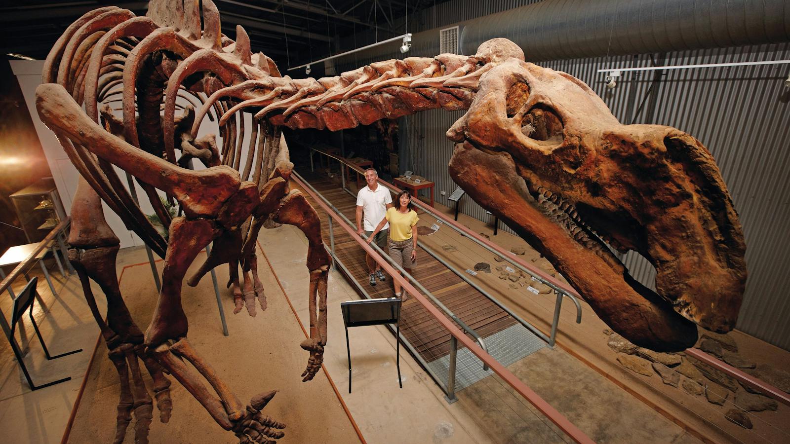 Hughie from the Flinders Discovery Centre