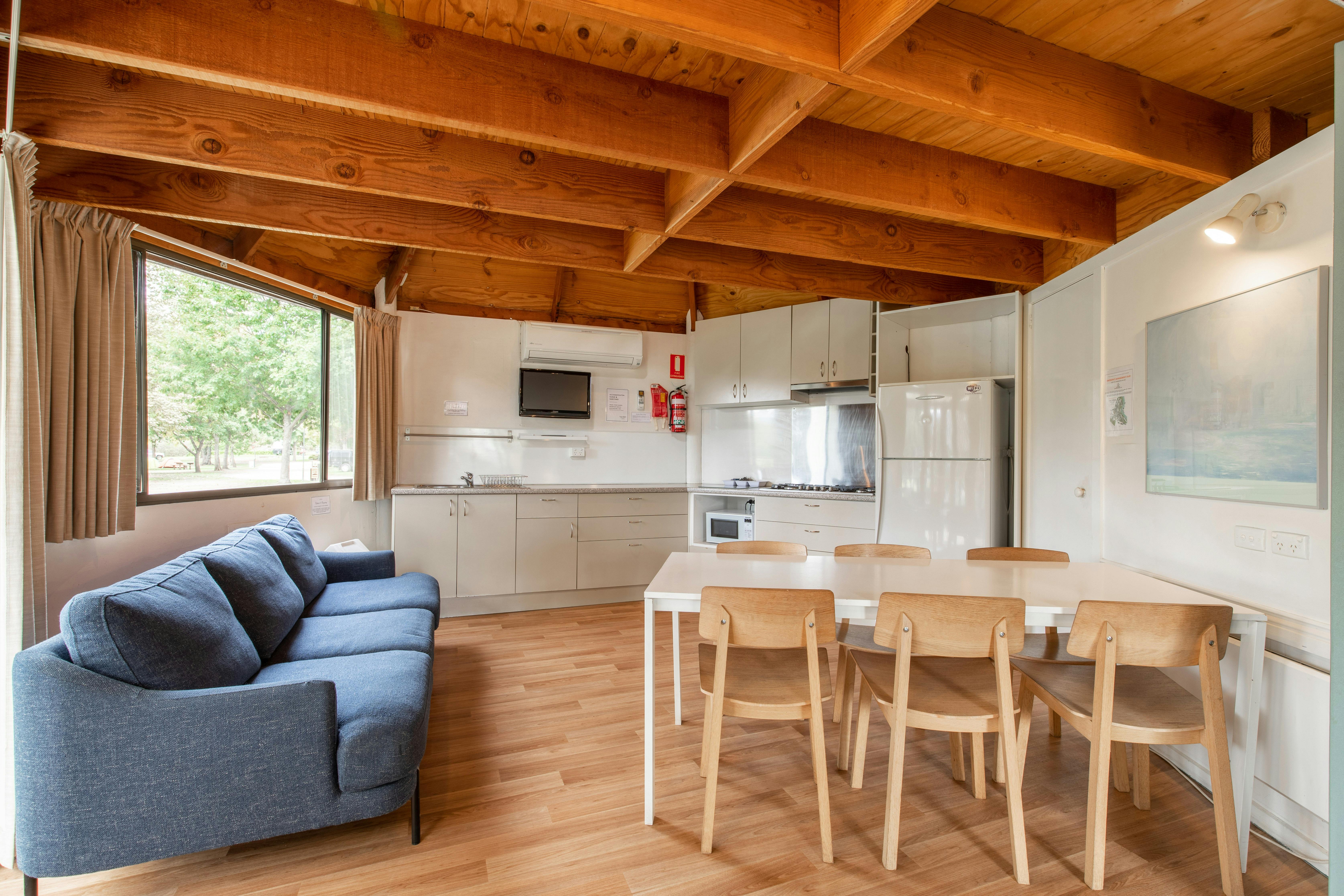 Loft Yurt Kitchen/Living