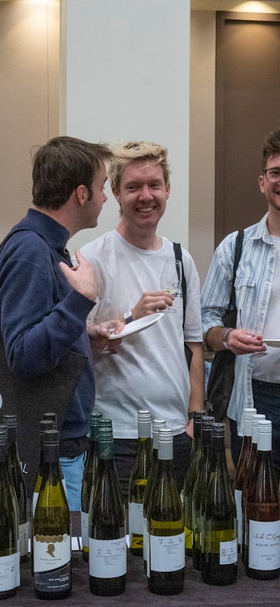 National Wine Festival - People laughing duirng the tasting