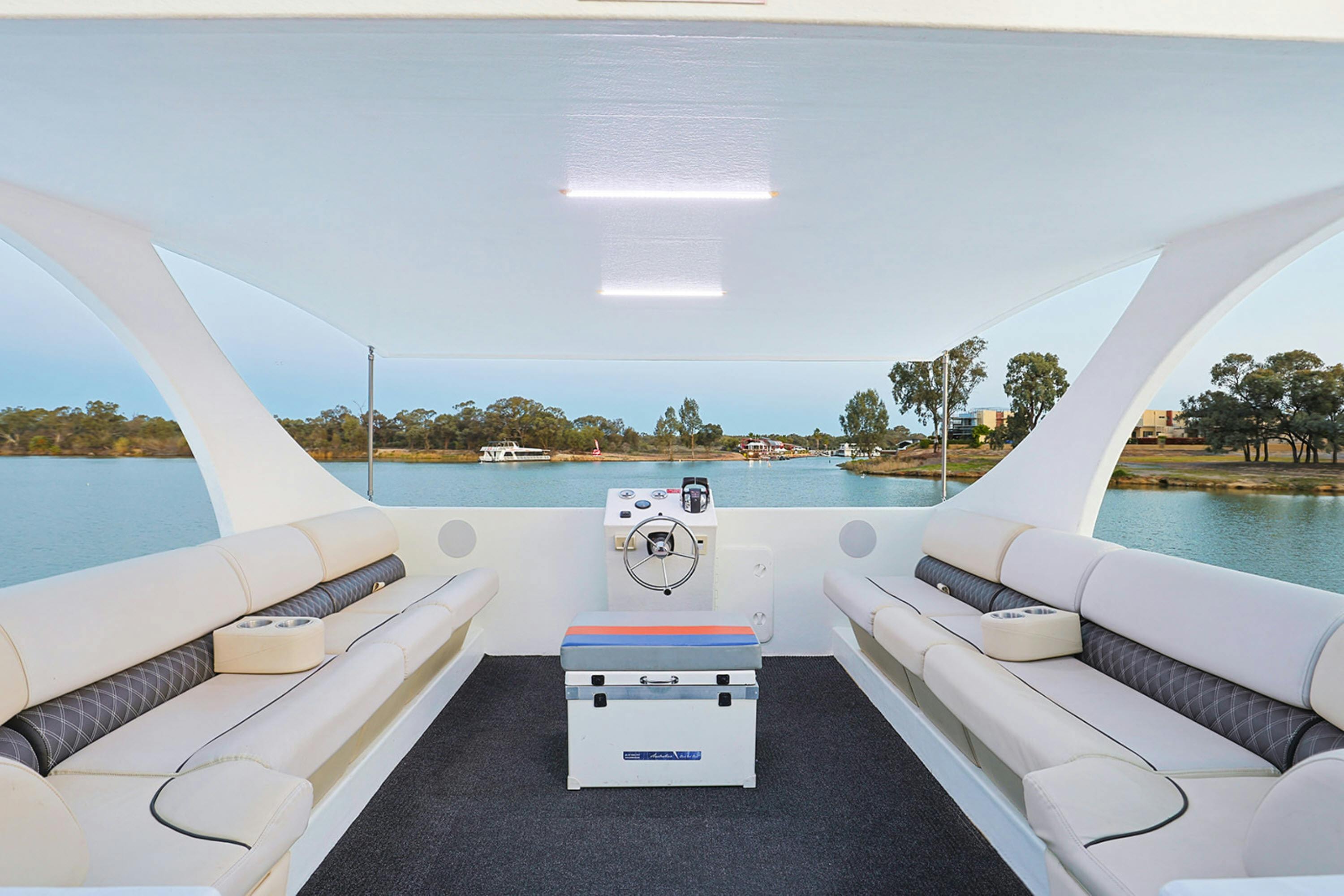 deck and seating